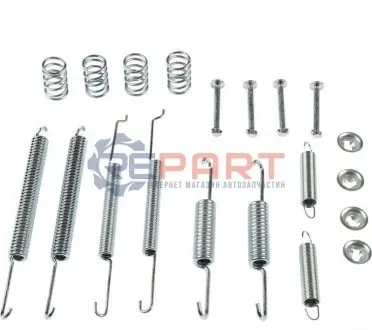 Комплект пружинок колодок ручника VW Caddy II 95-04/Passat 88-97 JP GROUP 1164004410 Купити в Україні