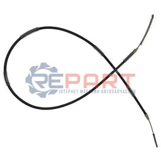 Фото 1 — Трос ручника (задний) VW Caddy II 1.9D/1.6 96-00 (1752/1441mm) JP GROUP (1170305700) Фото Трос ручника (задний) VW Caddy II 1.9D/1.6 96-00 (1752/1441mm) JP GROUP (1170305700) зображення 1