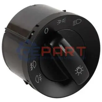 VW вимикач світла фар Caddy III,Golf V,Plus,Jetta III,Passat,Touran 03 JP GROUP 1196102000 Купити в Україні
