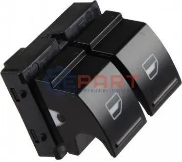 Фото Кнопка склопідіймача (L) VW Caddy 03- (подвійна) JP GROUP (1196703870) зображення 1