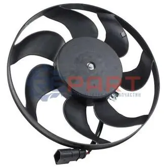 Вентилятор радиатора Caddy/Golf V/VI/Passat B6 (200W/295mm). JP GROUP 1199101980 Купить в Украине