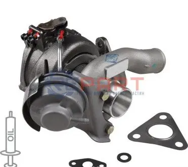 OPEL Турбіна ASTRA 04-, COMBO 04-, MERIVA 03 JP GROUP 1217400900 Купити в Україні