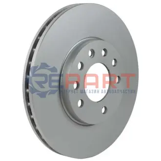 Диск гальмівний (передній) Opel Combo 04- (280x25) (з покриттям) (вентил.) JP GROUP 1263105200 Купити в Україні