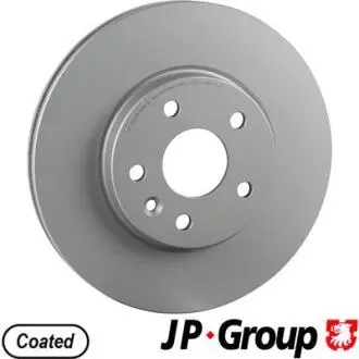 OPEL диск гальм. передн. Astra K, CHEVROLET BOLT EV 16 JP GROUP 1263107300 Купити в Україні