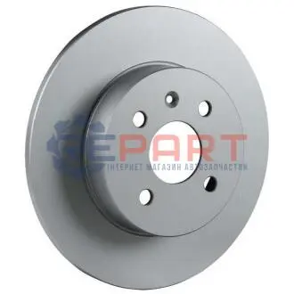 Фото Гальмівний диск зад. Combo/Astra H/Meriva 01- (264x10) JP GROUP (1263202800) зображення 1