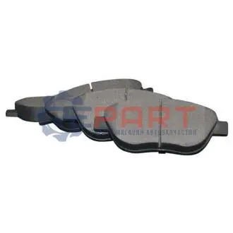 OPEL тормозные колодки передние.Corsa D, FIAT 500 JP GROUP 1263602110 Купить в Украине