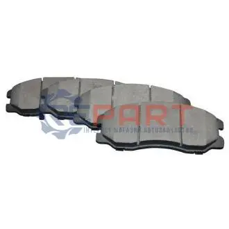Колодки гальмівні (передні) Hyundai Terracan 01-06 JP GROUP 1263602210 Купити в Україні