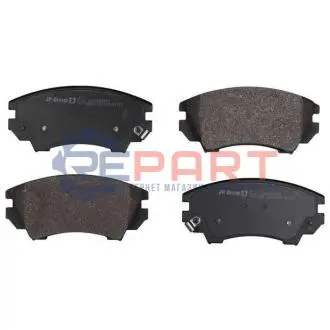 Колодки гальмівні (передні) Opel Astra J 12-/Insignia 08- (Mando) JP GROUP 1263602410 Купити в Україні