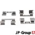 CHEVROLET установчий к-кт. гальм. колод. AVEO 1.2, CRUZE 1.4 13-, FORD TRANSIT CONNECT 1.6 TDCi, OPEL ASTRA J 1.4 09-15 JP GROUP (1264005610) зображення 1