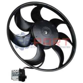 Фото 1 — Вентилятор охолодження радіатора JP GROUP (1299101000) Фото Вентилятор охолодження радіатора JP GROUP (1299101000) зображення 1