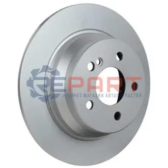 Фото Диск гальмівний (задній) MB E-class (W211/W212/S211/S212) 02- (300x10 (з покриттям) (повний) JP GROUP (1363202900) зображення 1