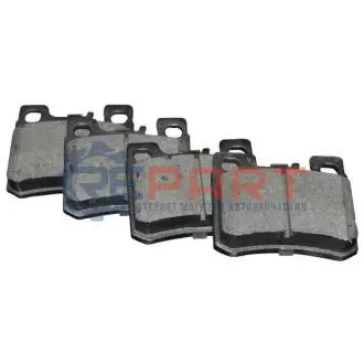 Фото DB гальмівні колодки задн. W124/202 2,0/2,2/2,8 JP GROUP (1363702110) зображення 1