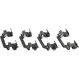 Монтажний к-кт гальмівних колодок пер. Kangoo/Citan 08- 1364002110