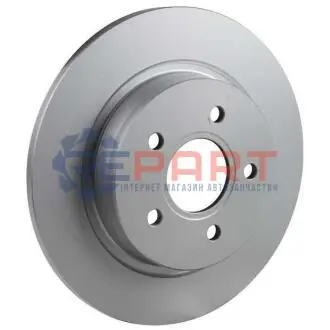 Фото Диск гальмівний (задній) Ford C-Max 07-10/Focus 04-/Volvo C30/S40/V50 04-12 (280x11) (з покр)(повний) JP GROUP (1563200700) зображення 1