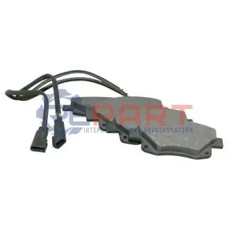 Фото 1 — Гальмівні колодки, дискове гальмо (набір) JP GROUP (1563700110) Фото Гальмівні колодки, дискове гальмо (набір) JP GROUP (1563700110) зображення 1