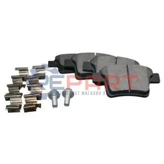 Тормозные колодки зад. Ford Mondeo 00-07 (bosch) JP GROUP 1563700510 Купить в Украине