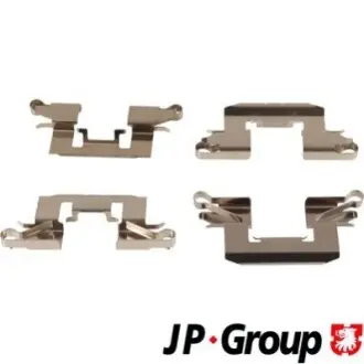 Установчий к-кт. гальм. колод. FORD FIESTA 08 JP GROUP 1564004510 Купити в Україні