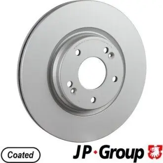 HYUNDAI диск гальмівний передн. i30 17-, Tucson 15 JP GROUP 3563103100 Купити в Україні