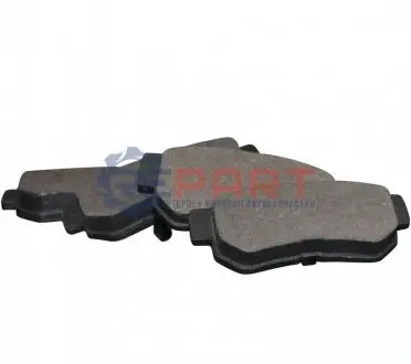 Фото Тормозные колодки зад. SANTA/SONATA/TUCSON/SPORTAGE 1.4-3.5 98- (akebono) JP GROUP (3563700110) изображение 1