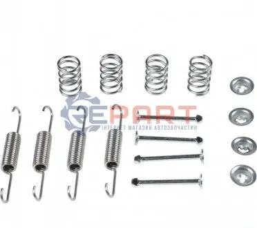 Комплект пружинок колодок ручника Hyundai Terracan/Kia Sorento 2.4-3.5 01- (Sumitomo) JP GROUP 3563952610 Купити в Україні