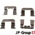 Фото NISSAN К-т установочный тормоз. колодок 200 SX (S13) 1.8 Turbo 88-93, PRIMERA Traveller (WP11) 1.6 98-01, HYUNDAI ELANTRA (XD) 1.8 JP GROUP (3564003010) изображение 1