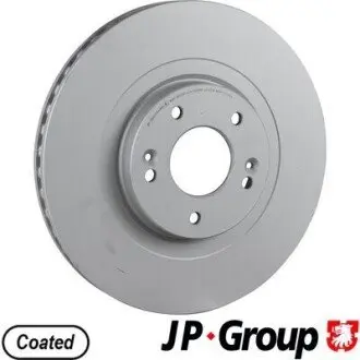 KIA диск гальм. передн.SORENTO 15 JP GROUP 3663101400 Купити в Україні