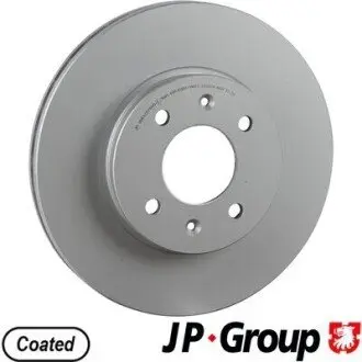HYUNDAI Гальмівний диск передній ACCENT V Ліфтбек (HC) 1.4 18 JP GROUP 3663101500 Купити в Україні