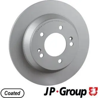 KIA Гальмівний диск задній SOUL II (PS) 1.6 CVVT14-18, HYUNDAI KONA (OS, OSE, OSI) 1.6 T-GDi 20-23 JP GROUP 3663201300 Купити в Україні