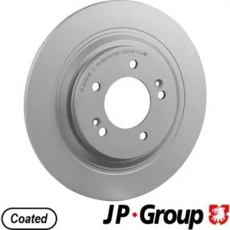 HYUNDAI Диск гальмівний задній KONA (OS, OSE, OSI) EV 18-23, KIA OPTIMA (JF) 1.7 CRDi 15-18 JP GROUP 3663201700 Купити в Україні