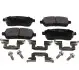 Фото MAZDA Гальмівні колодки передні.Mazda 2,Suzuki Swift III, IV,Daihatsu Materia JP GROUP (3863604610) зображення 1