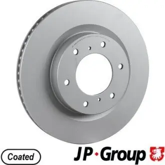 MITSUBISHI диск гальмівний передн.Pajero IV 07 JP GROUP 3963102100 Купити в Україні