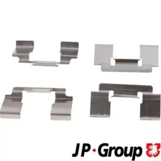 К-кт установки гальм. колод. NISSAN ALMERA II JP GROUP 4064002510 Купити в Україні