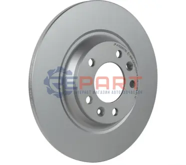 Фото Диск гальмівний (задній) Citroen C5 08-/Peugeot 508 11- (290x12) (з покрит.) (повний) JP GROUP (4163200700) зображення 1