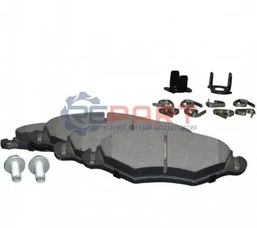 Фото Гальмівні колодки пер. Peugeot 206/306 94- JP GROUP (4163600910) зображення 1