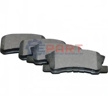 Гальмівні колодки зад. Mitsubishi Outlander/Peugeot 4007 06- (akebono) JP GROUP 4163700310 Купити в Україні
