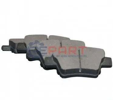 Гальмівні колодки зад. Peugeot 207/307/Citroen C4 06- (Bosch) JP GROUP 4163700410 Купити в Україні