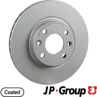 RENAULT диск гальмівний передній Sandero,Logan II,Renault,Smart JP GROUP 4363102900 Купити в Україні