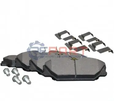 Фото 1 — Гальмівні колодки пер. Laguna I/Megane I 95-03 (TRW) JP GROUP (4363601510) Фото Гальмівні колодки пер. Laguna I/Megane I 95-03 (TRW) JP GROUP (4363601510) зображення 1