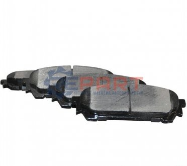 SUBARU Тормозные колодки задние.Forester 02- JP GROUP 4663700210