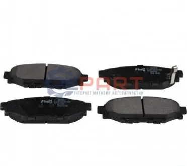 Колодки гальмівні (задні) Subaru Forester/Impreza 08-/Legacy 03-14/Outback 03-/Toyota GT 12 JP GROUP 4663700310