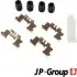 Фото SUZUKI К-т установчий передн. гальм. колодок Alto 09-, NISSAN Rixo JP GROUP (4764002410) зображення 1