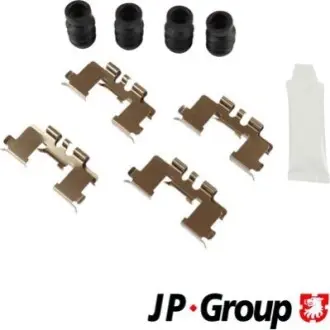 SUZUKI К-т установочный передн. тормозов. колодок Alto 09-, NISSAN Rixo JP GROUP 4764002410 Купить в Украине