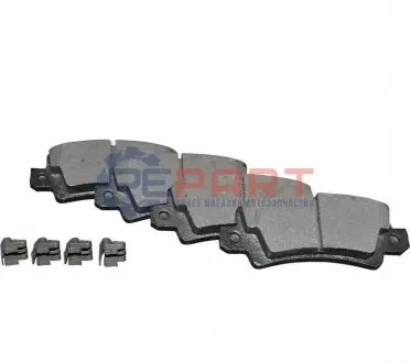 Фото TOYOTA гальмів.колодки задн.Corolla 02- JP GROUP (4863701310) зображення 1