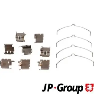К-кт. установки гальм. колод. TOYOTA Avensis 97 JP GROUP 4864003610 Купити в Україні