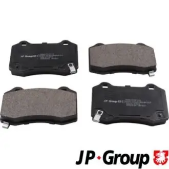 Гальмівні колодки задн. Tesla Model S/X 12- JP GROUP 6563705110 Купить в Украине
