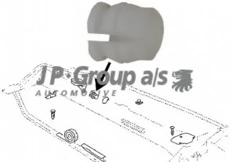 Втулка JP GROUP 8131500206 Купити в Україні