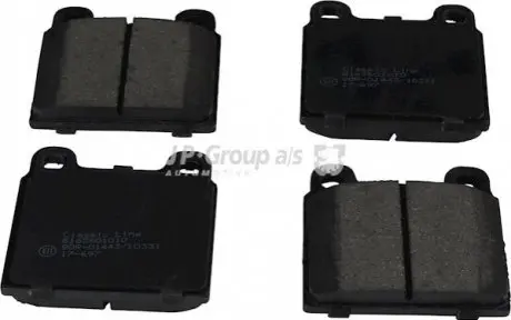 FIAT гальм.колодки передн Alfa Romeo,DB,Opel,VW Transporter 70-79 JP GROUP 8163601010 Купити в Україні