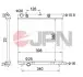 Радіатор охолодження двигуна JPN (60C9013JPN) зображення 1