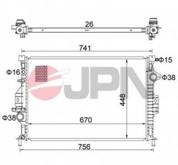 Автозапчастина JPN 60C9014JPN