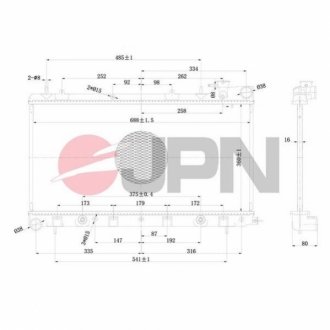 Автозапчасть JPN 60C9050JPN